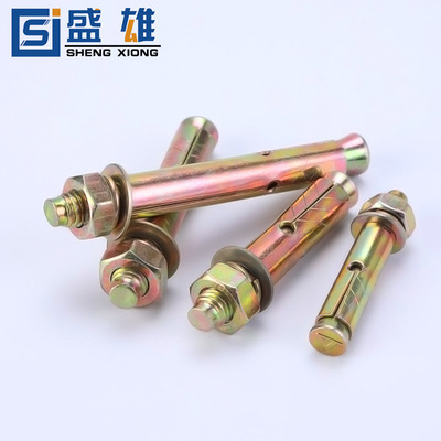 厂家直供 国标膨胀螺丝 拉爆 M6 M8 M10 M12爆炸螺丝膨胀螺栓镀锌