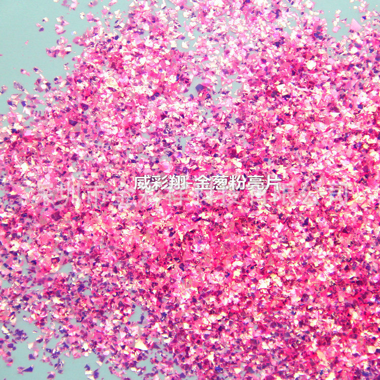 Wholesale of gold onion powder, sequins, hexagonal heart, five-pointed star, irregular-shaped laser colored PET sequins, nail gold powder and glitter powder pic 102