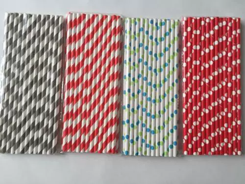 环保纸彩色吸管 饮料装饰订制纸吸管机器