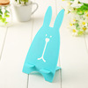 Plastic rabbit, phone holder, cartoon table mobile phone, Birthday gift