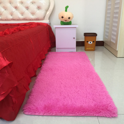 긴 머리 로즈 레드