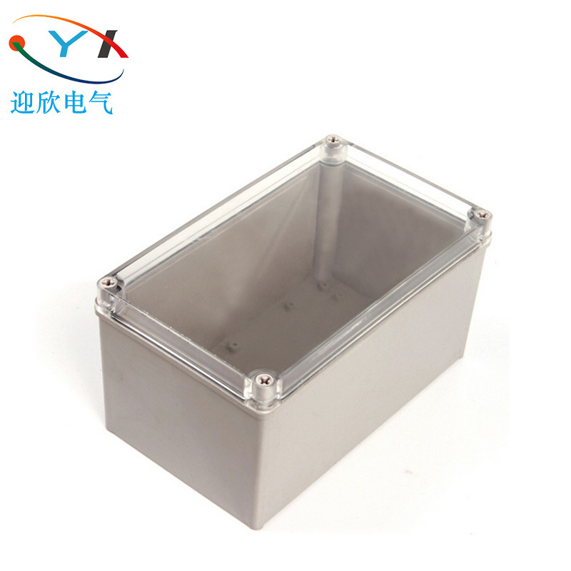 厂家直销250*150*130透明盖接线盒防水电箱监控防水盒户外配电箱