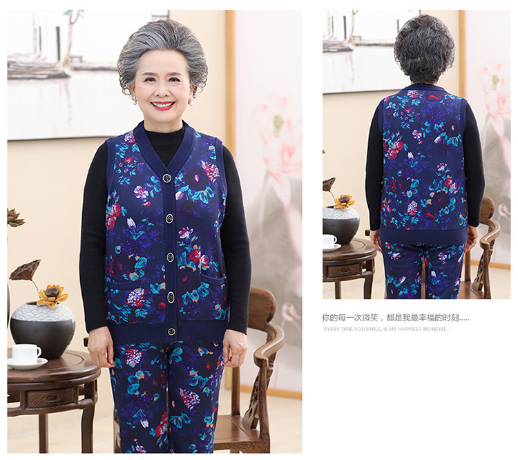 Gilet femme en Costume deux pièces tricoté - Ref 3317890 Image 22