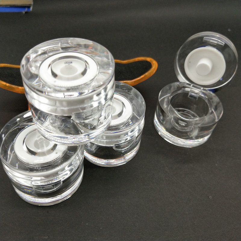 Manufacturer supplies 3g square-bottomed nail art boxes, eyeshadow, nail polish, glitter, and cosmetic sample containers.