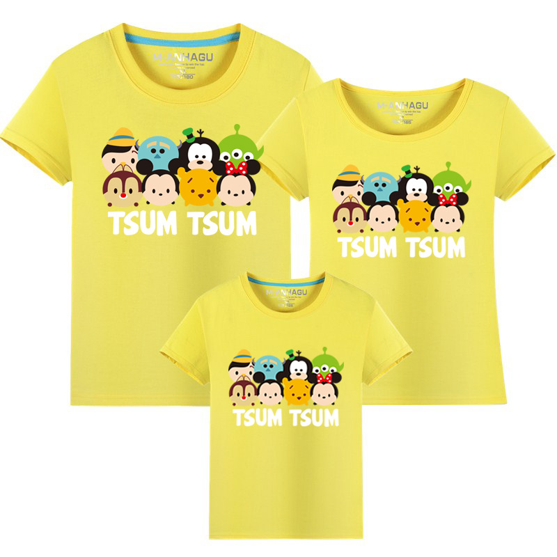 2019 new pattern Small animals Short sleeved With children Manufactor Direct selling Multicolor Short sleeved T-shirt Best Sellers