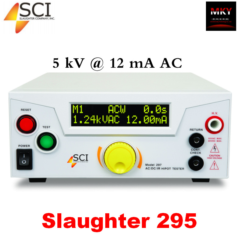 美国Slaughter 295台式交流耐压测试仪【AC：5KV，12mA】