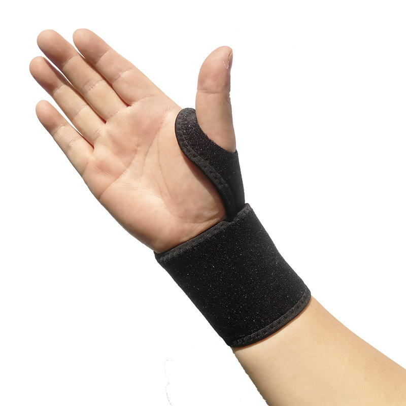 厂家定制加工批发举重运动护手掌防护护腕定制缠绕带运动加长护腕