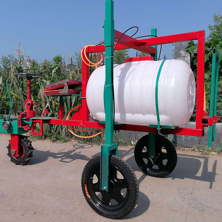 麦田自走式喷药机 方向盘座驾式打药机 高杆作物打药机