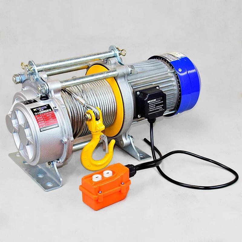 多功能提升机220V1.5吨快速卷扬机吊机380v1吨卷扬机 电动提升机