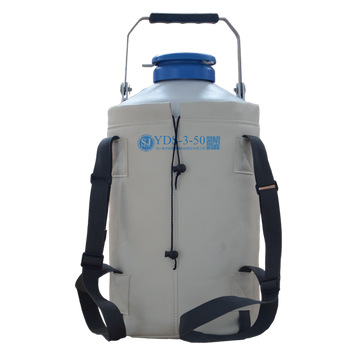 3升铝合金液氮罐 YDS-3畜牧冻精配种液氮容器 成都液氮罐