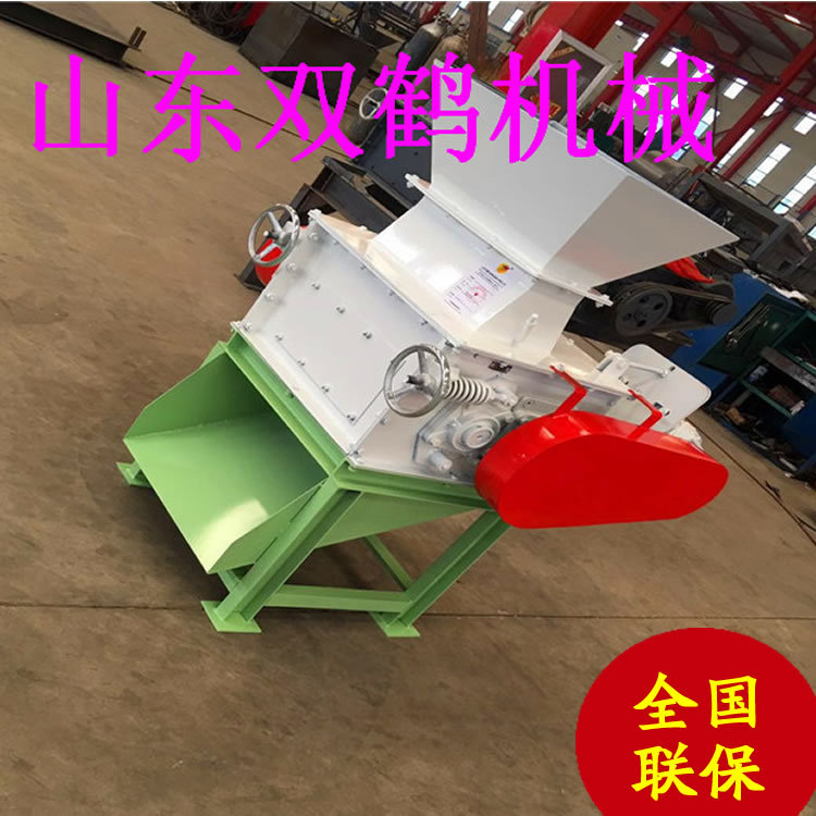 鱼饵颗粒破碎机 sslg齿辊式膨化颗粒鱼饵鱼虾饲料破碎机 碎粒机