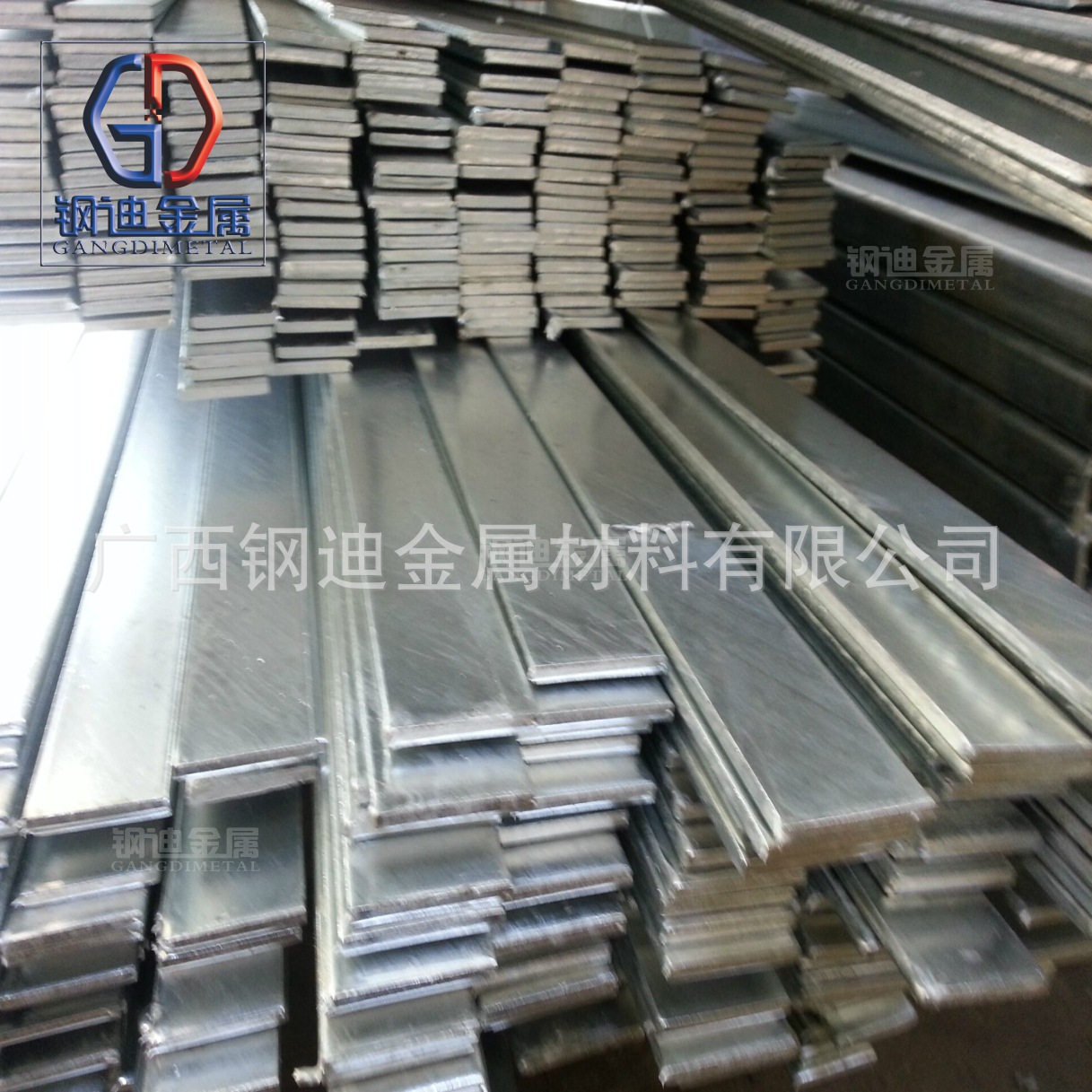 广西南宁 热镀锌扁钢 扁铁 带钢 Q235 Q195 可定制加工 工厂直供