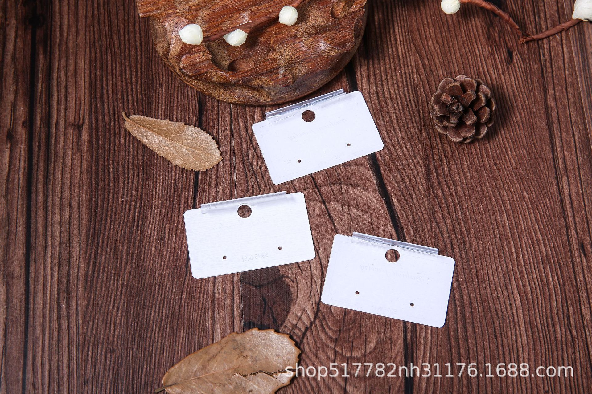 pvc纸卡小饰品卡片定做耳钉项链耳环卡定制印刷吊牌包装卡纸制作