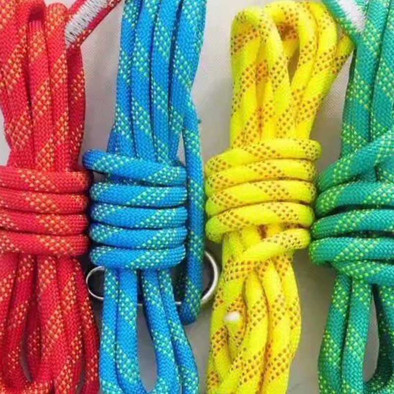 outdoors Climbing Mountaineering Rescue Rope Polyester fiber Bold outdoors rope Manufactor supply Aerial work rope