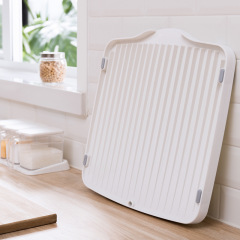 Nachuan simple kitchen supplies dish drain rack wholesale plastic storage tray sink drain rack