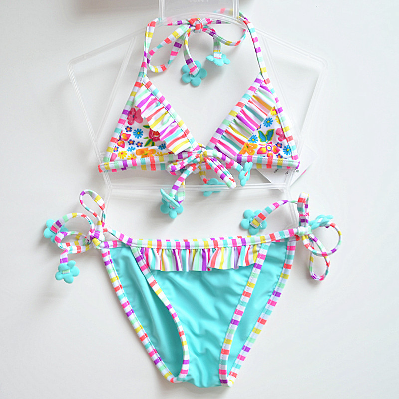 Blue swimwear