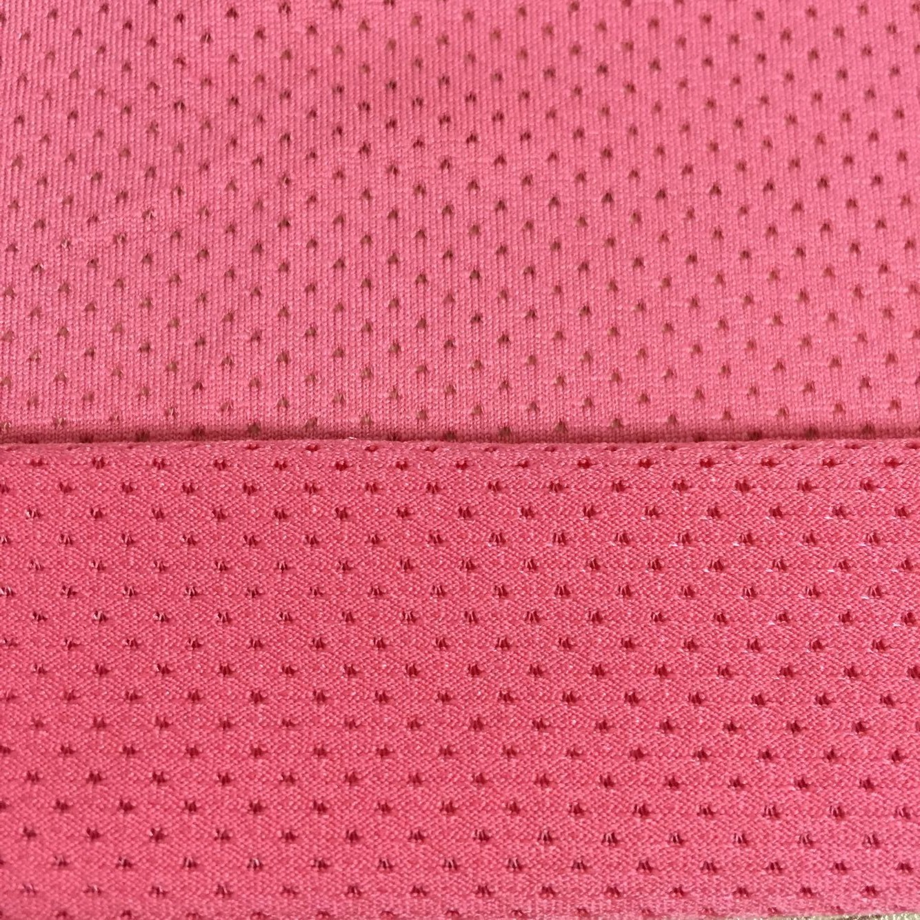 直销75D涤氨蝴蝶网布180G弹力提花网眼布运动护具针织星点弹力网