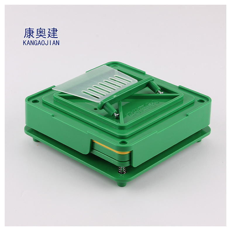 胶囊板0#100孔胶囊灌装器胶囊填充板可选配挡粉板手动灌装机