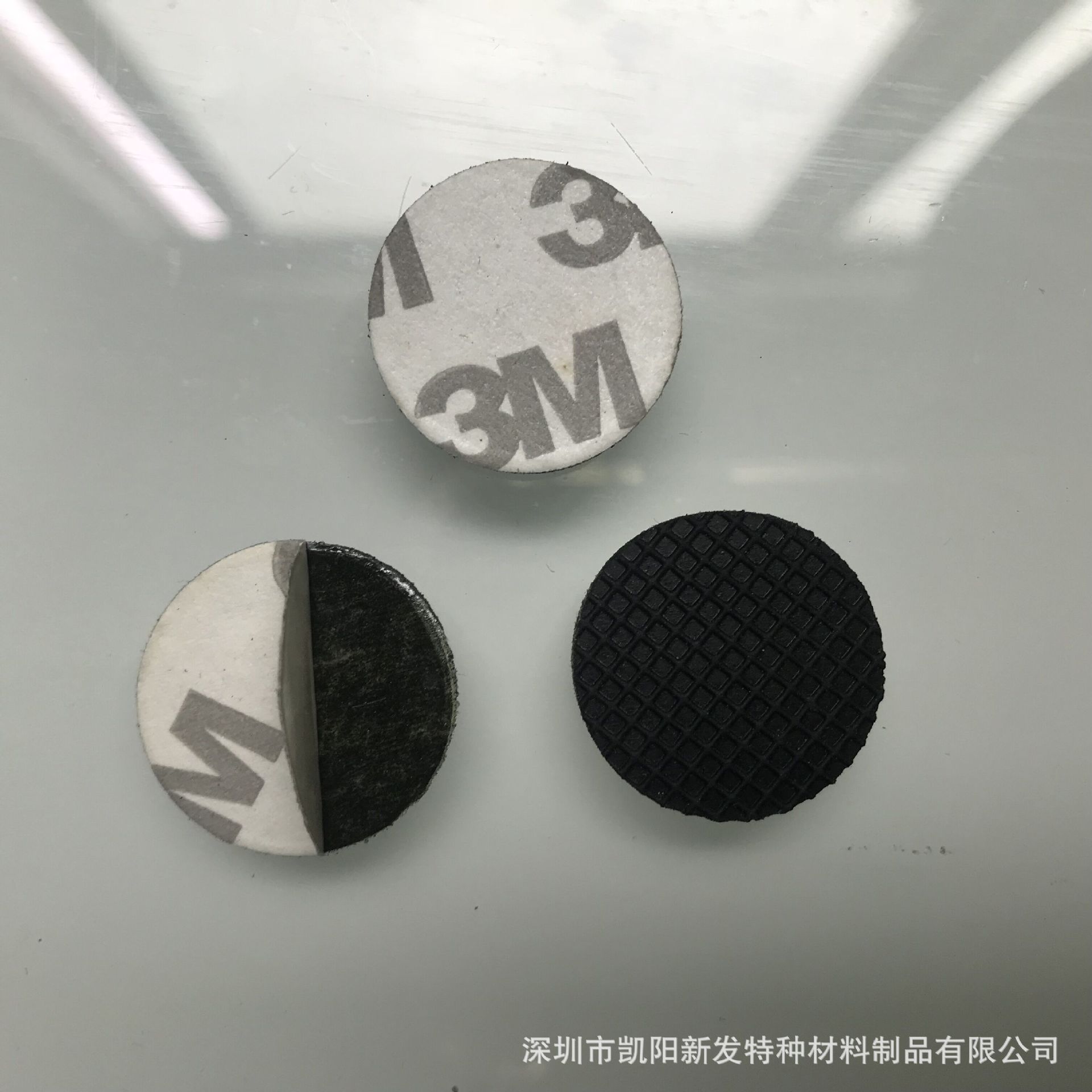 直径圆形2.5CM 橡胶脚垫 硅胶垫 网格橡胶垫 硅胶脚垫