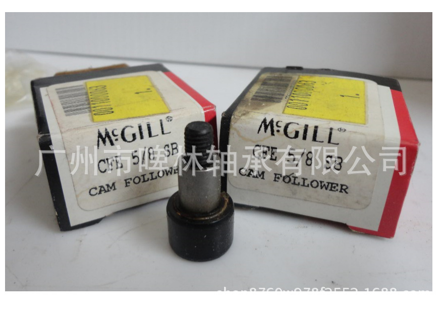 MCGILL轴承CFE5/8带偏心衬套满装滚轮轴承