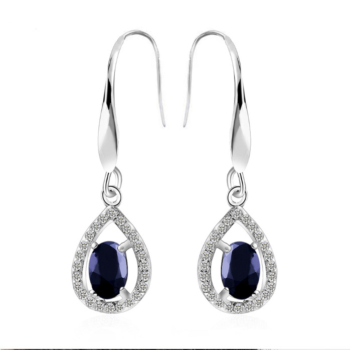 925银耳环 多层流苏耳环欧美风 欧美饰品 wish爆款耳环 一件代发