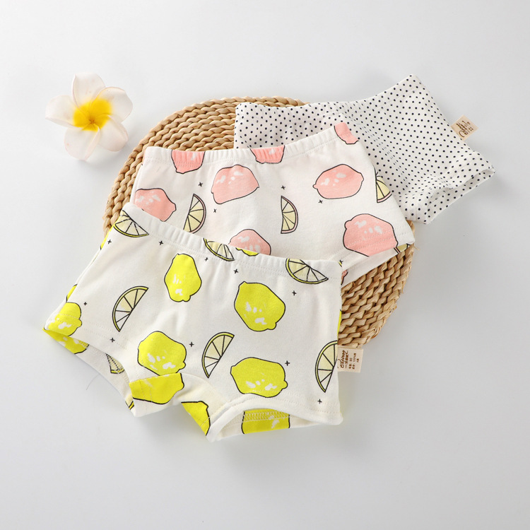 goods in stock children summer 2-6 Children Female baby Triangle pants wholesale baby Underwear