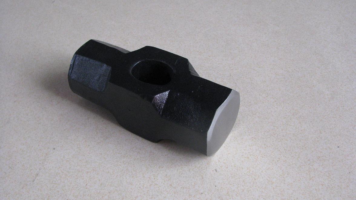 供应45号碳钢锻打模锻喷漆红色蓝色黑色八角锤头