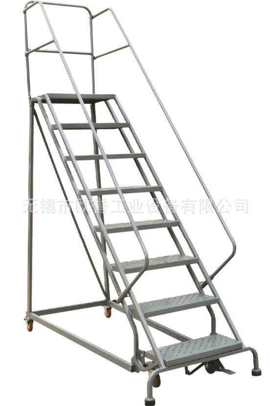 厂家直销  虎力可移动取货梯  超市仓库用踏步梯 多规格可选