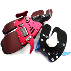 弓箭護指雙層真皮護指托腮護指迪酷特HOCKII牛皮反曲弓箭護指護手