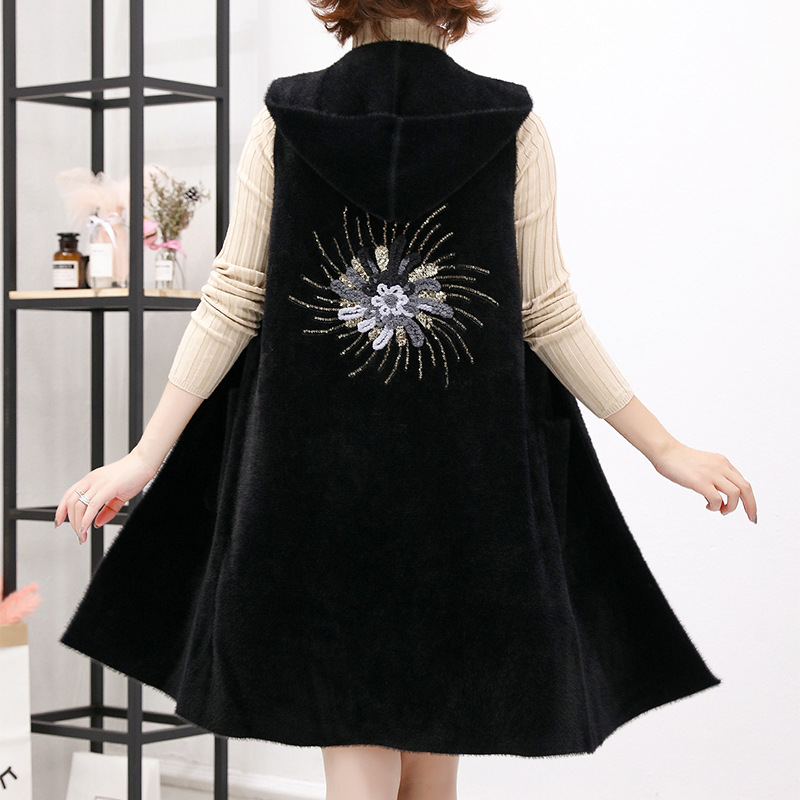 Gilet femme AUTOMNE DE BASE en Tricot - Ref 3316424 Image 6