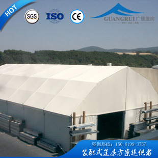 Temporary Assembled Large Basketball Court Tent Outdoor Aluminum Alloy Building Sports Event Tent Indoor Basketball Hall