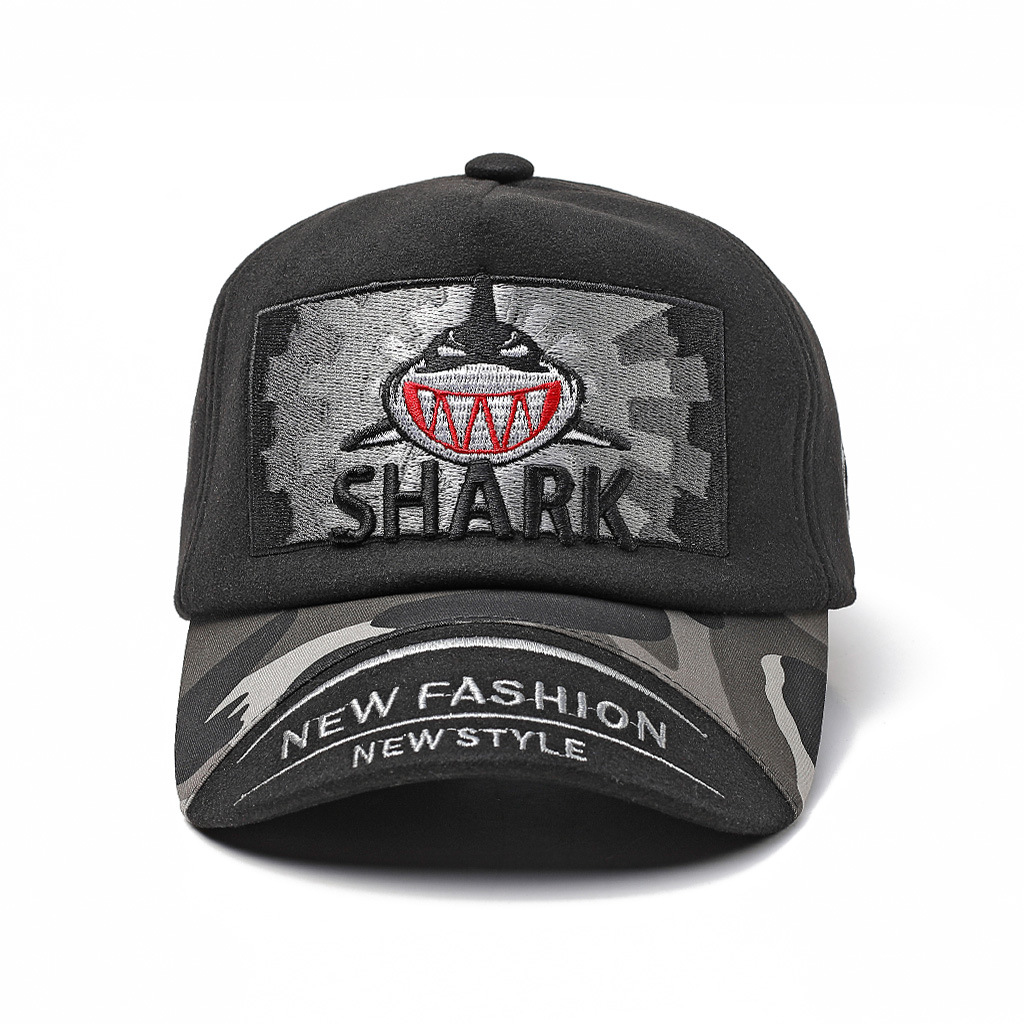 Yang Guan Kinder-Baseballmütze mit Stickerei für Jungen und Mädchen, Herbst und Winter, Ohrenschutz mit Shake-Fleece, warme Ente_voghion.com