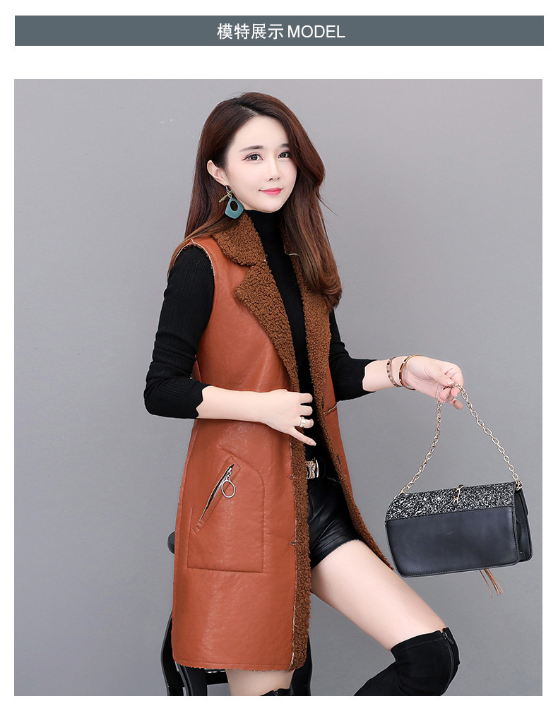 Gilet femme en Cuir PU - Ref 3318518 Image 16