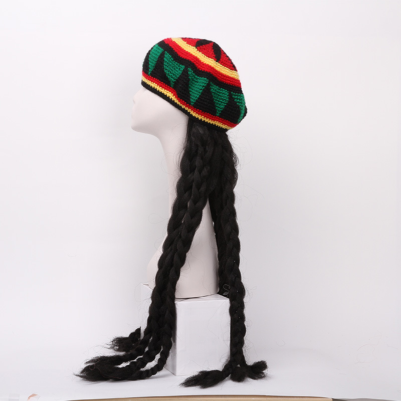 Newlook IMG - 1352 nueva moda negra gran trenza peluca trenzada peluca de vacaciones