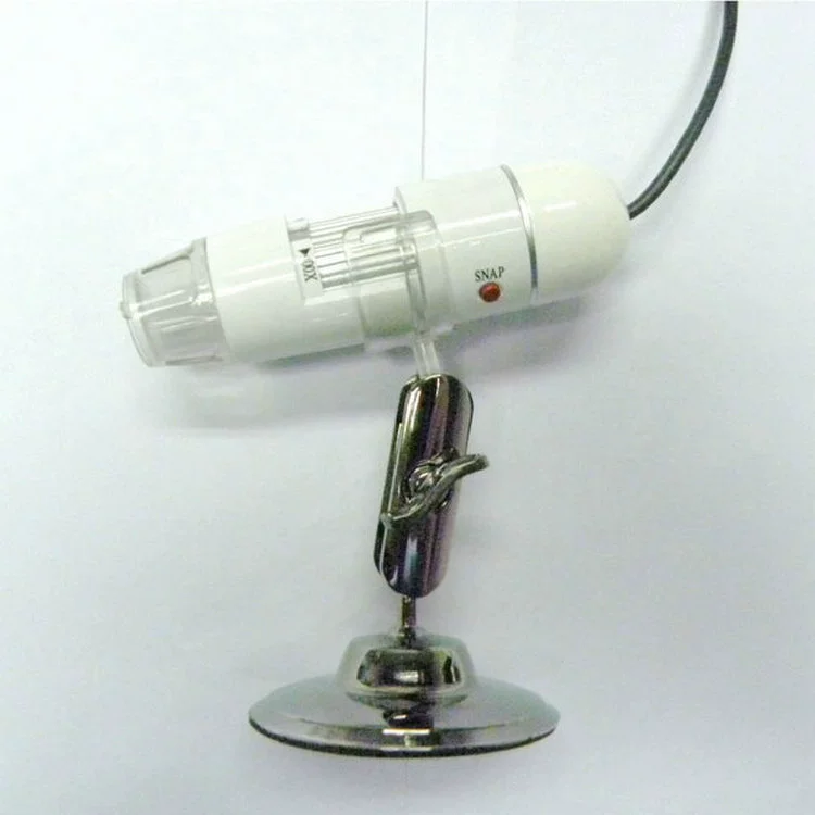 400 раз оптический зум биологический электронный микроскоп 8 огней USB промышленный цифровой микроскоп с измерением