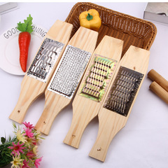 廠家直供多功能切絲器不鏽鋼刨絲器廚房專用木板蘿蔔刨結實耐用
