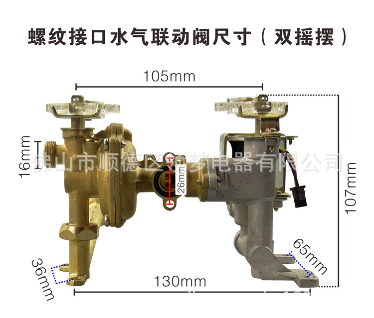 3.0 双摇摆联动阀