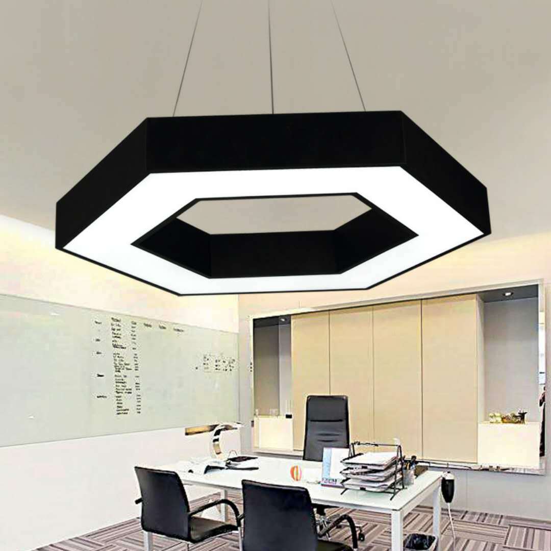 办公室装饰吊顶灯带设计 – 设计本装修效果图