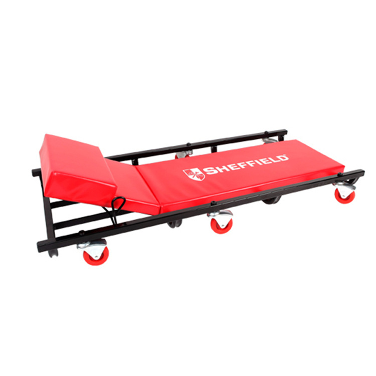 钢盾工具 40寸可调整支架式修车板 修车躺板S113058