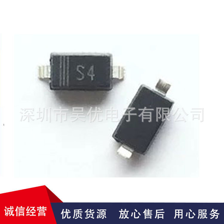现货供应B5819W B5819WS 1N5819丝印S4 SL贴片肖特基二极管全系列