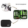 Organizer bag, mobile phone, storage bag, headphones, charger for traveling