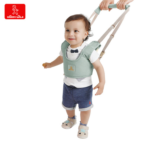 happywalk婴儿学步带 一件代发提篮式儿童学步带宝宝学走路安全带