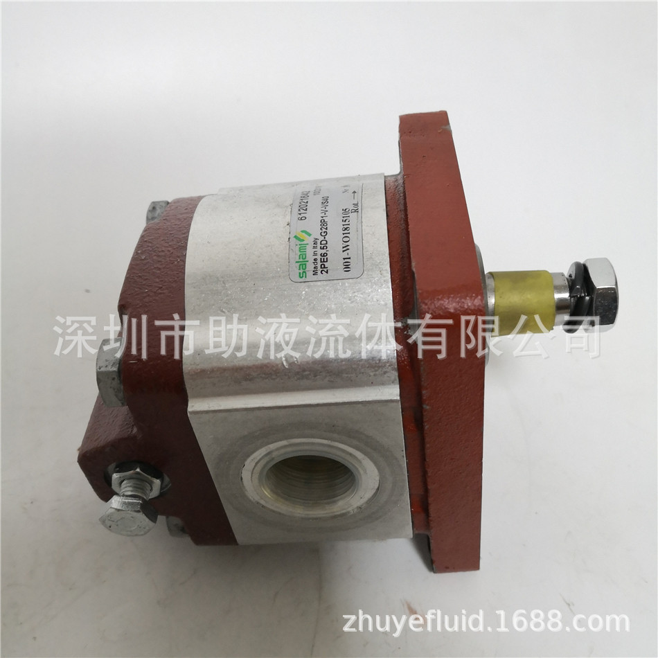 原装进口意大利SALAMI齿轮泵液压泵2PE11,3/D-B28B1