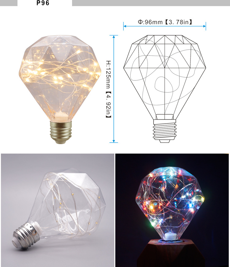 LED铜线灯泡塑料系列
