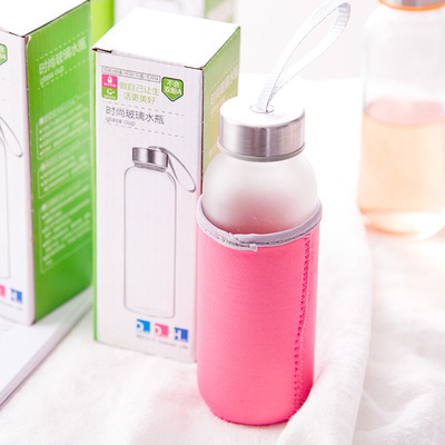 漂流瓶定制玻璃杯 广告礼品促销杯可印字LOGO水茶杯子批发水杯|ms