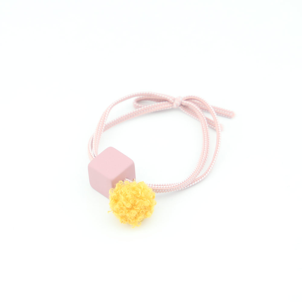 Sweet Square Double Layer Hair Ring display picture 27