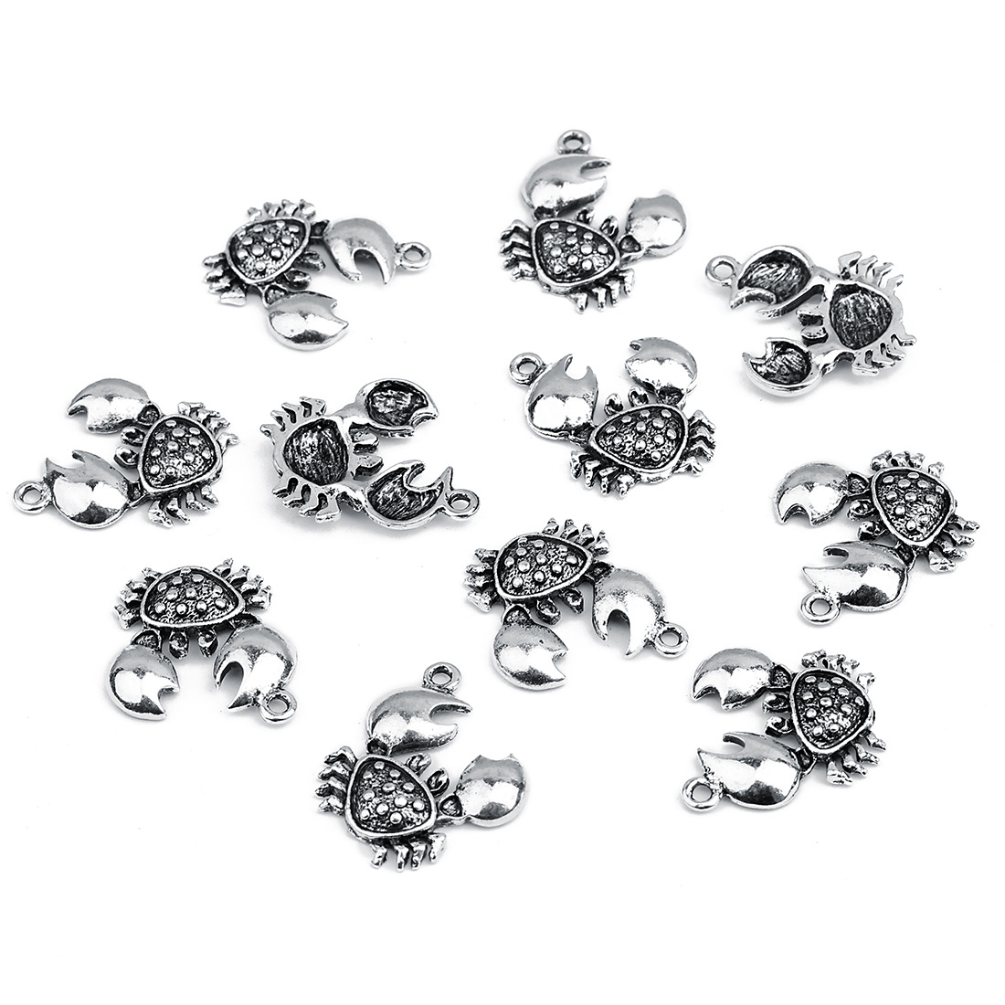 30 Pièces Plage Style Simple Conque Coquille Poisson Alliage Placage Pendentif Bijoux Accessoires display picture 20