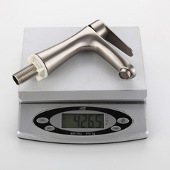 304 stainless steel single cold basin faucet bathroom brushed wash basin washbasin single cold small waist faucet