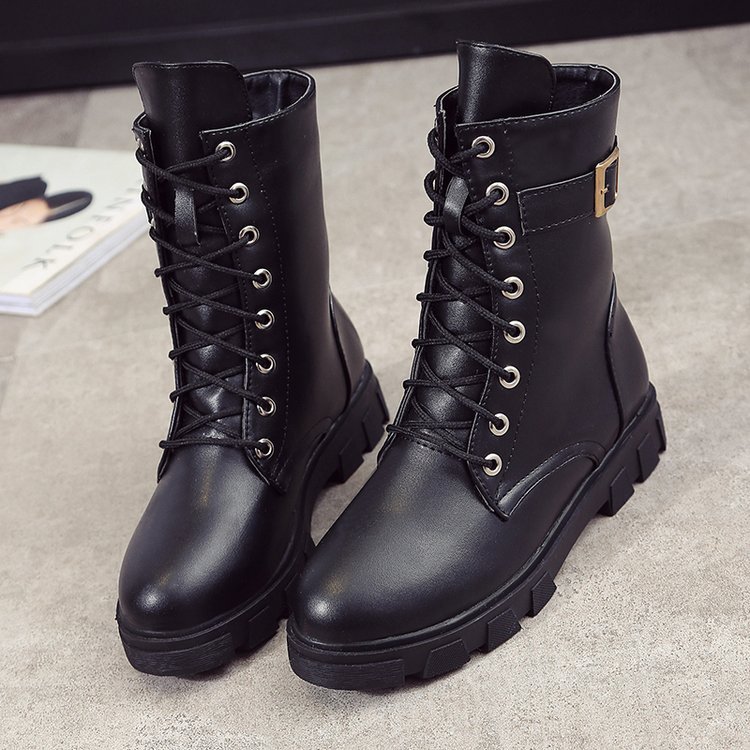 Bottes femme en PU artificiel - Ref 3355377 Image 52