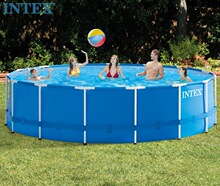 INTEX 28242���˼�ͥ��Ӿ�� 15"�ܼ�ˮ����װ4.57*1.22